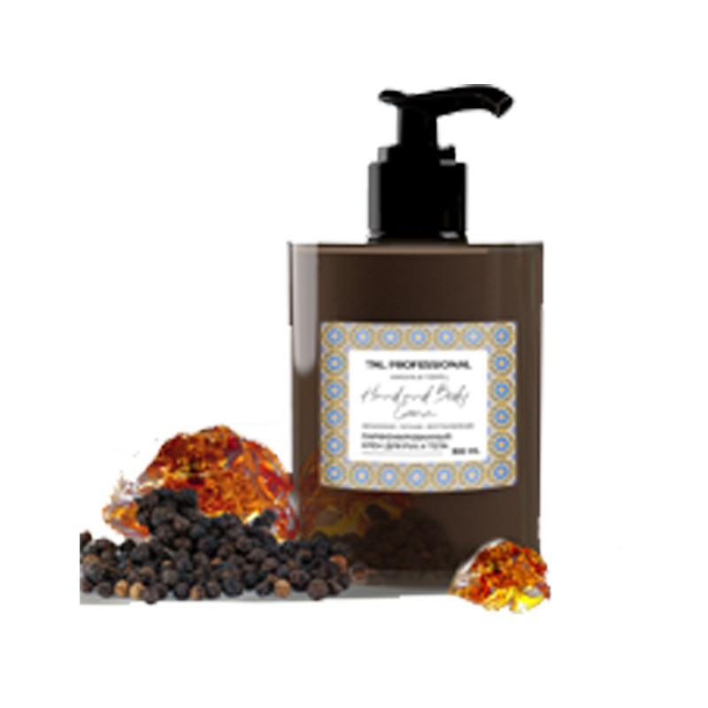 Crème mains et corps Poivre Noir & Ambre 300ml TNL